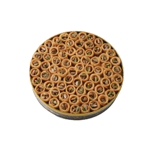 Vogelnest – orientalische Süßigkeit aus knusprigem Teig mit Nussfüllung