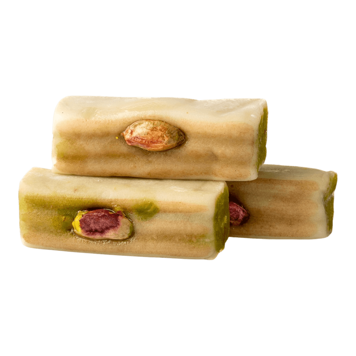 Pistazien-Louzina-Rollen Pistazien-Louzina-Rollen – orientalische Süßigkeit mit Pistazien und Zuckermasse